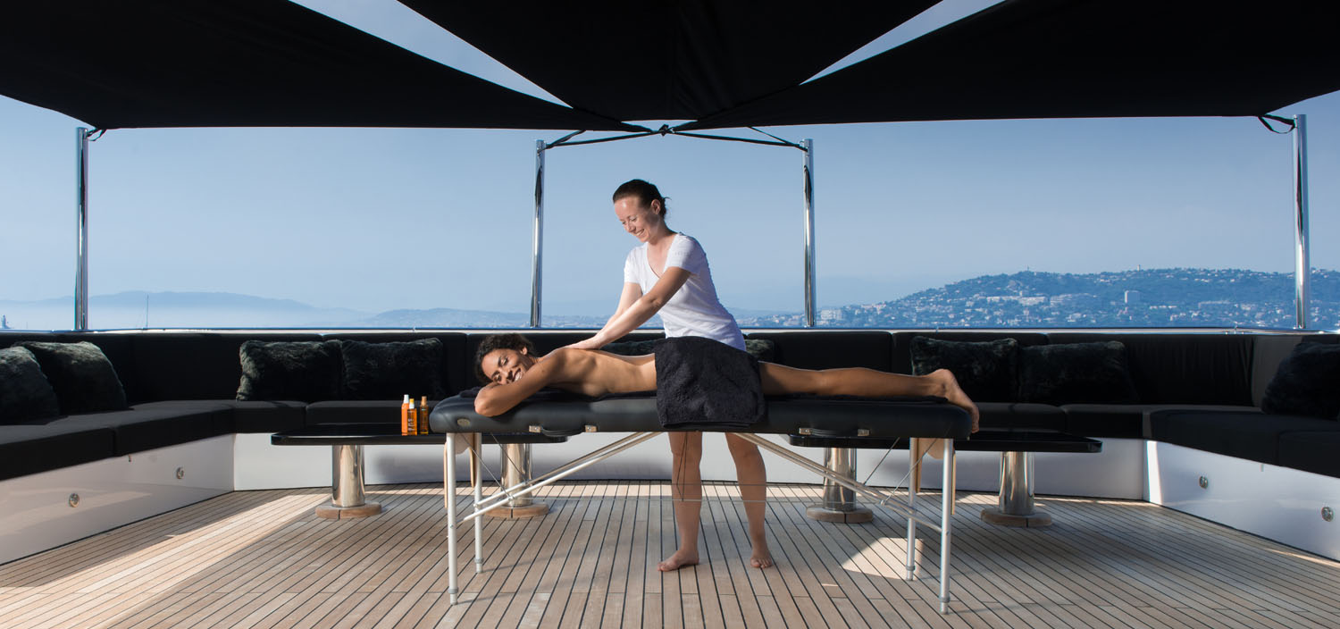 Relax under the exceptional treatment of Fraser superyacht crew