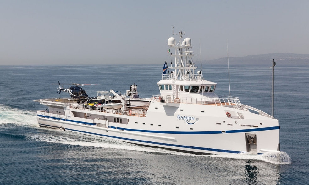 67m/220’ GARCON luxury support vessel
