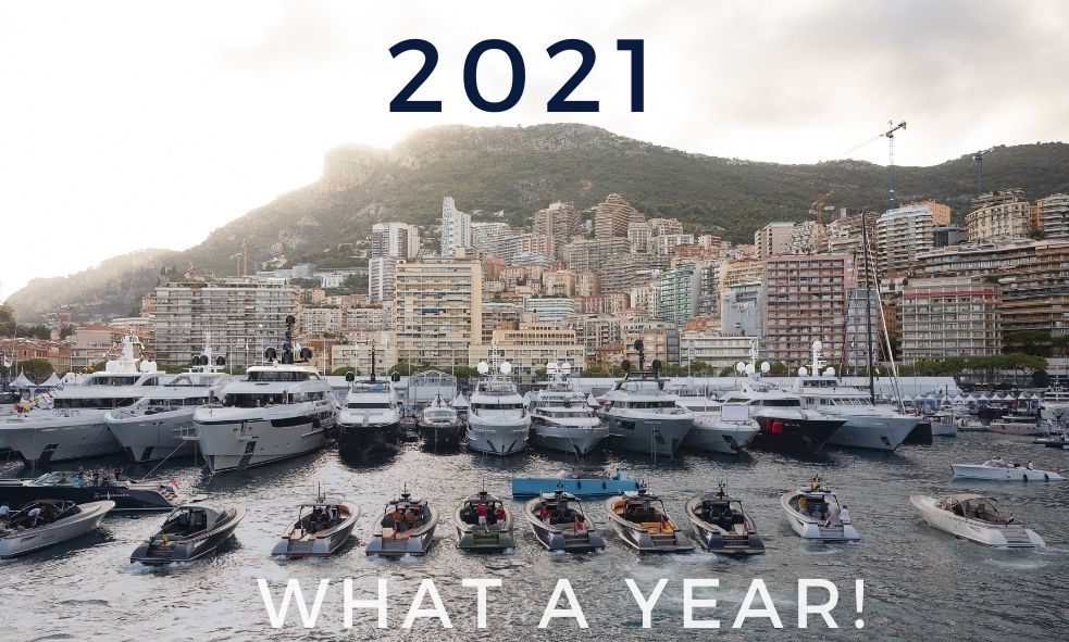 2021 A Record Breaking Year monaco port hercule
