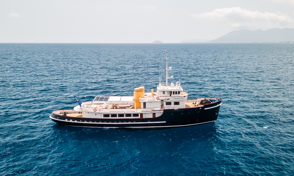 A 500-Plus Ton Fishing Ship Refit to be an Exploration Megayacht - Power &  Motoryacht