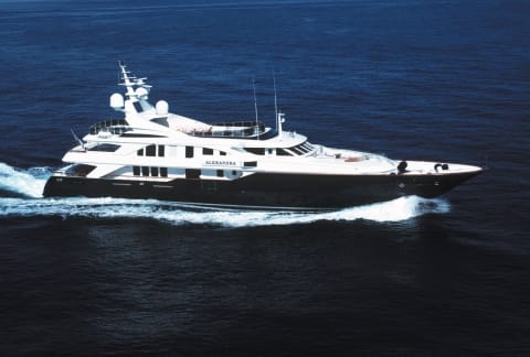 ALEXANDRA motor yacht for charter by FRASER, built by Benetti