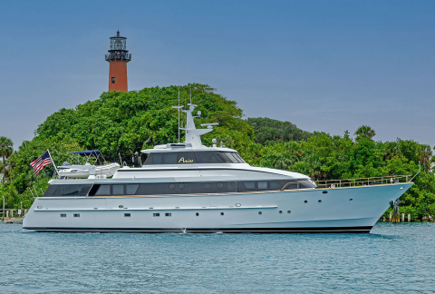ARIES motor yacht for sale by FRASER, built by Cheoy Lee
