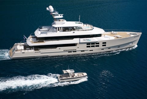 BIG FISH motor yacht for charter by FRASER, built by McMullen & Wing
