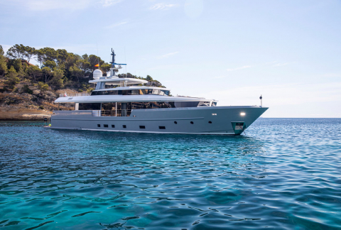 CINQUANTA-50 motor yacht for charter by FRASER, built by Admiral