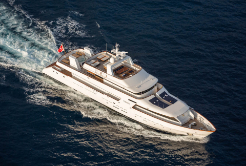 CURIOSITY motor yacht for charter by FRASER, built by Nicolini