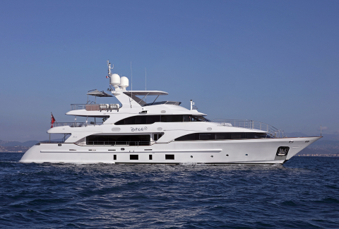 DYNA R motor yacht for charter by FRASER, built by Benetti