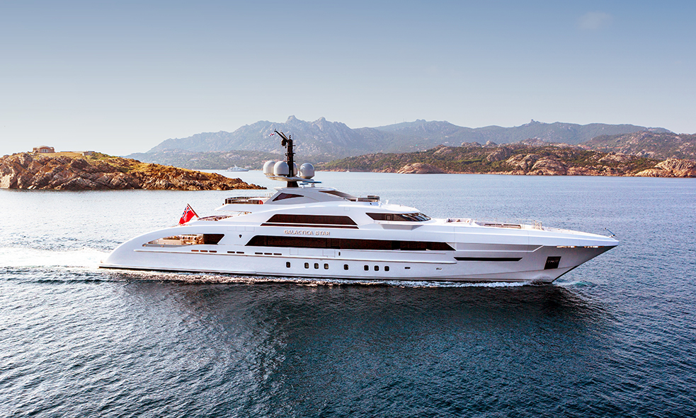 65M Heesen-built M/Y GALACTICA STAR sold by Fraser