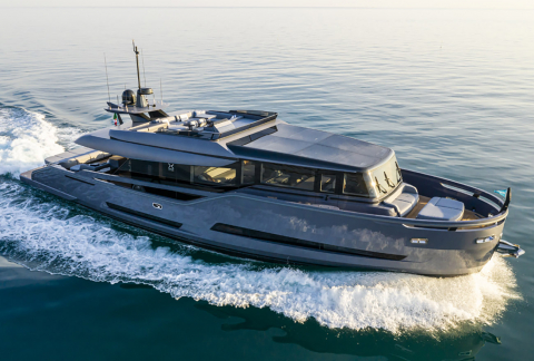 HAZE motor yacht for charter by FRASER, built by Extra Yachts