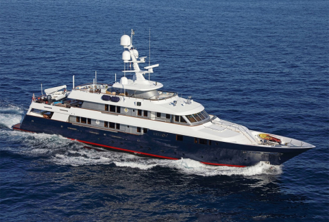 HELIOS 2 motor yacht for charter by FRASER, built by Palmer Johnson