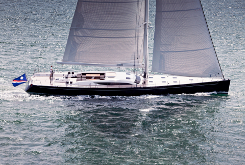 INUKSHUK sailing yacht for charter by FRASER, built by Baltic Yachts