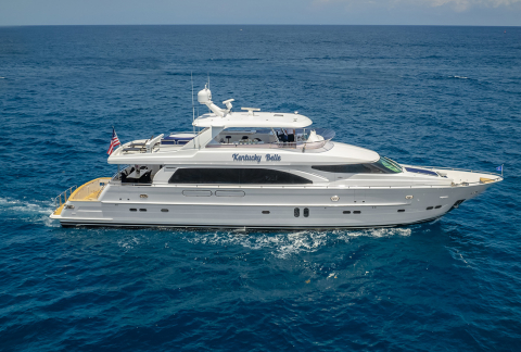 KENTUCKY BELLE motor yacht for sale by FRASER, built by Horizon