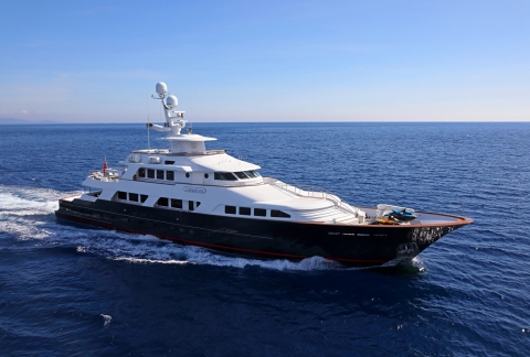 L'ALBATROS motor yacht for charter by FRASER, built by Sterling