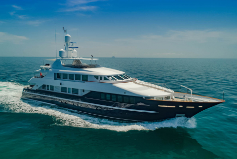 LADY AZUL motor yacht for charter by FRASER, built by Heesen