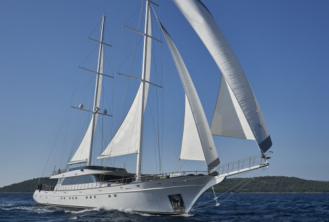 LADY GITA sailing yacht for charter by FRASER, built by Odisej Ltd