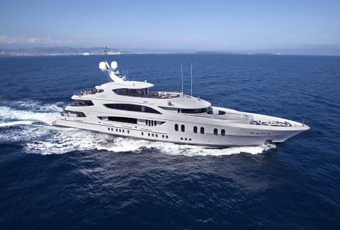 LIBERTY motor yacht for charter by FRASER, built by Trinity Yachts