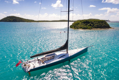 LEOPARD 3 sailing yacht for charter by FRASER, built by McConaghy Boats