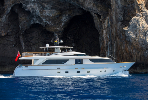ELEFTHERIA motor yacht for sale by FRASER, built by SanLorenzo