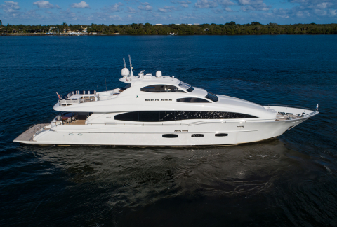 QTR motor yacht for sale by FRASER, built by Lazzara