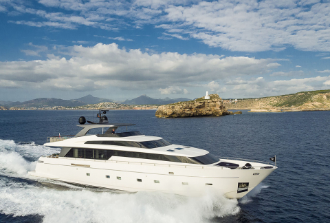 MUSHA motor yacht for sale by FRASER, built by SanLorenzo