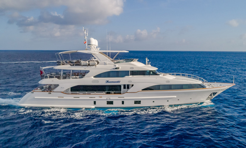 nameste yacht joins the sales fleet