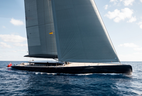 NGONI sailing yacht for sale by FRASER, built by Royal Huisman