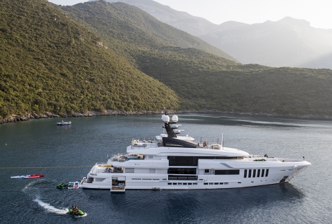 OURANOS motor yacht for charter by FRASER, built by Admiral