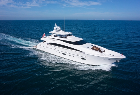PARADISE motor yacht for charter by FRASER, built by Horizon