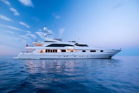 AIR motor yacht for charter by FRASER, built by Benetti