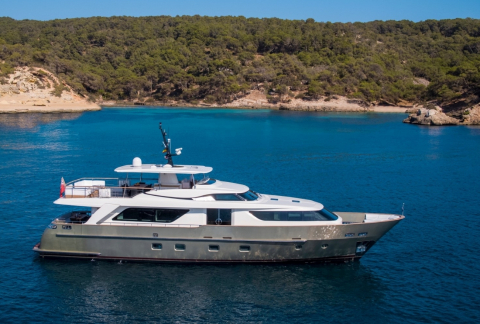 SASPA motor yacht for sale by FRASER, built by SanLorenzo