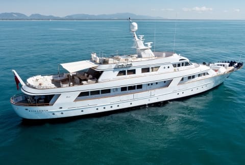 SIRAHMY motor yacht for charter by FRASER, built by Benetti