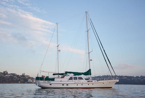 SLOW DANCE sailing yacht for sale by FRASER, built by Don Brooke