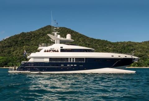 SPIRIT motor yacht for charter by FRASER, built by New Zealand