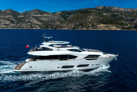 TAKE OFF motor yacht for charter by FRASER, built by Sunseeker