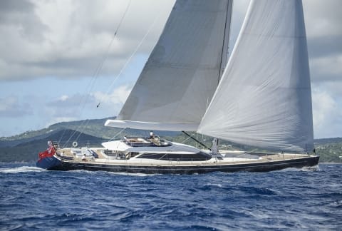 TWILIGHT sailing yacht for charter by FRASER, built by Oyster Yachts