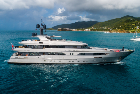 VIBRANCE motor yacht for charter by FRASER, built by Amels