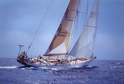 WHITEFIN sailing yacht for charter by FRASER, built by Renaissance Yachts