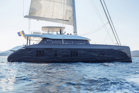 YAN CHAAC sailing yacht for sale by FRASER, built by Sunreef Yachts