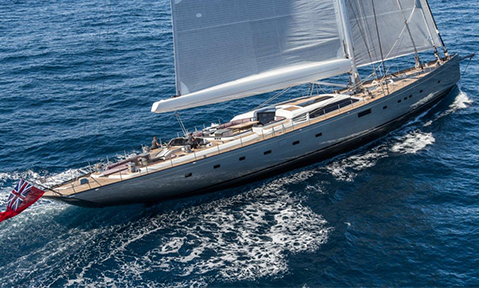 S Y Pink Gin For Sale Sloop Rigged Sailing Yacht Fraser Yachts